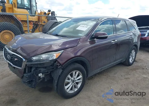 2019 Kia Sorento 2.4L Lx from USA, damaged, VIN 5XYPG4A36KG513499